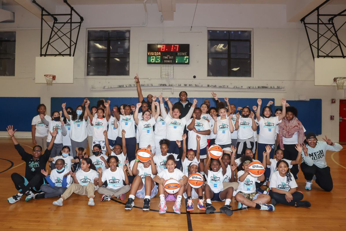 NY Liberty Celebrates National Girls and Women In Sports Day