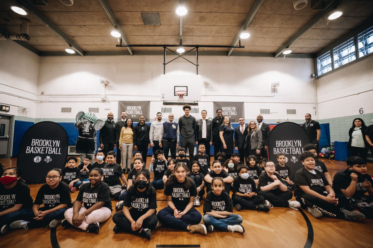 Brooklyn Nets and New York Liberty Partner With New York City Public Schools to Expand Youth Basketball